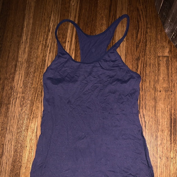 Lululemon navy racerback tank - Picture 1 of 2